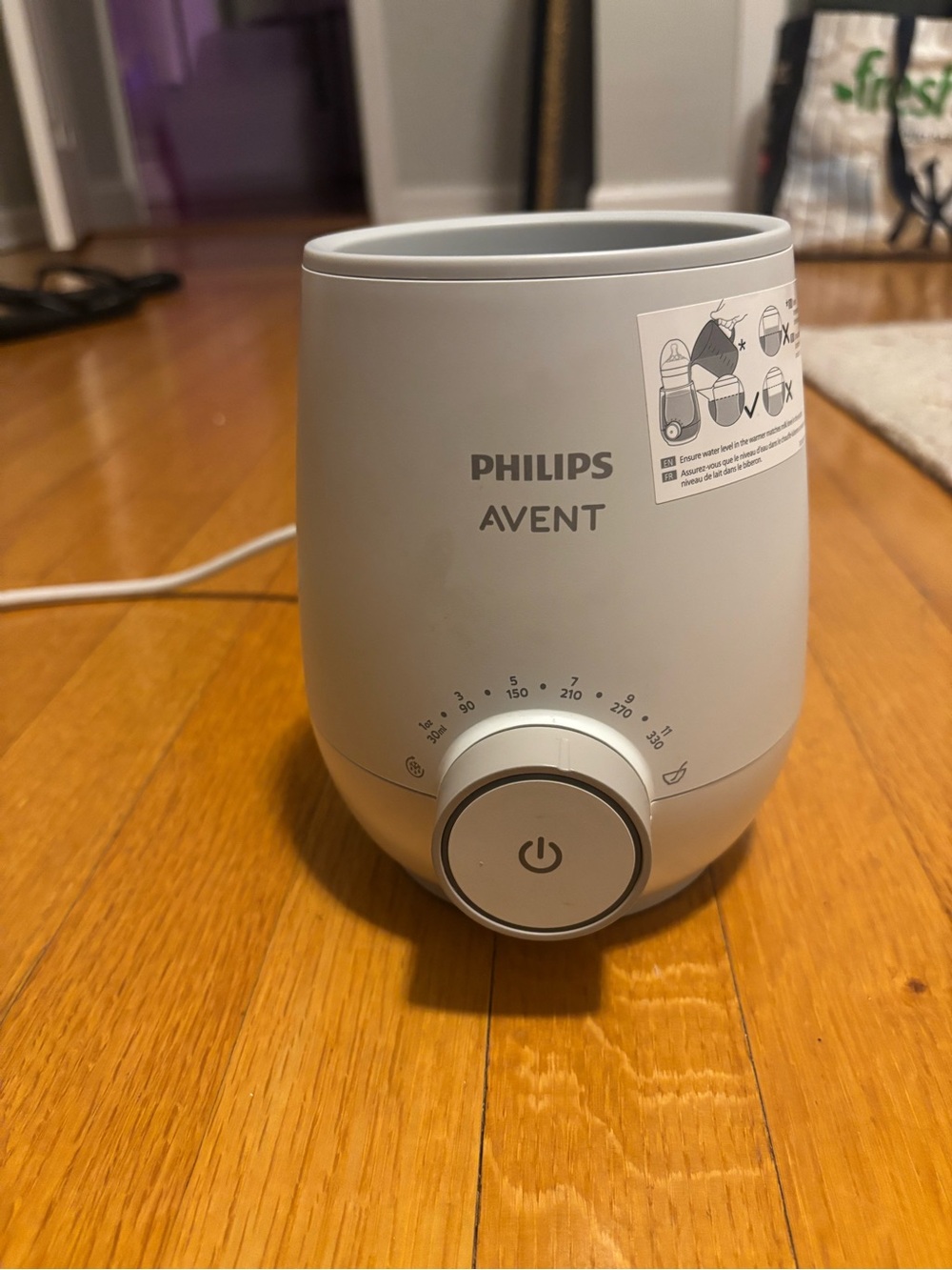 Philips Avent Fast Baby Bottle Warmer with Smart Temperature Control